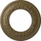 Ekena Millwork Salem Ceiling Medallion (Fits Canopies up to 7 1/8"), 13 1/4"OD x 7 1/8"ID x 7/8"P, Mississippi Mud CM13SAMMF - alternate 1